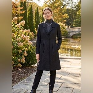 POLECI / Stretch / Suiting Women's Black Coat/ NWT / $396